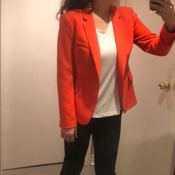 Zara Orange blazer - Picture 7 of 11